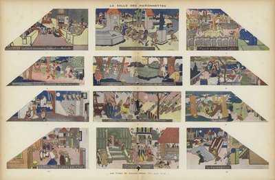 ル・リールのイラスト 作： Georges Delaw