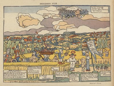 ル・リールのイラスト 作： Georges Delaw