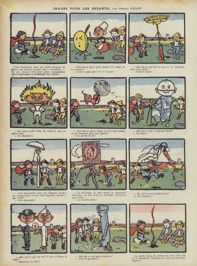 ル・リールのイラスト 作： Georges Delaw