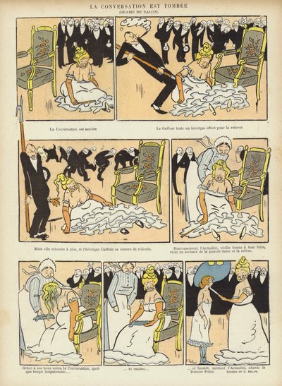 ル・リールのイラスト 作： Georges Delaw