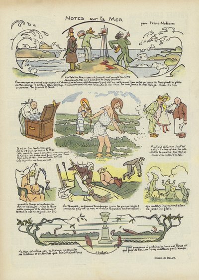 ル・リールのイラスト 作： Georges Delaw