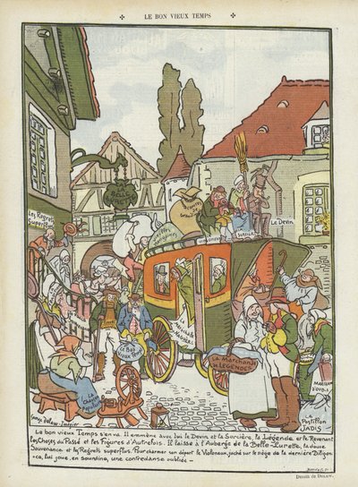 ル・リールのイラスト 作： Georges Delaw