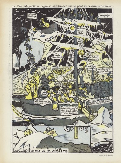 ル・リールのイラスト 作： Georges Delaw