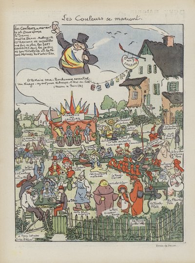 ル・リールのイラスト 作： Georges Delaw
