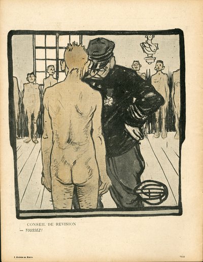 バタープレート、番号146、風刺的な色 作： Georges Dupuis