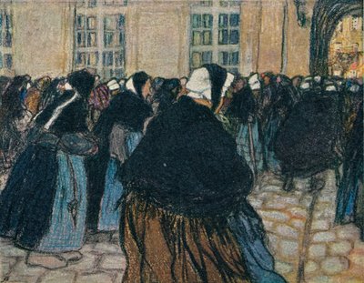 La Rentree A LHospice De La Salpetriere、c1911 作： Georges Dupuis