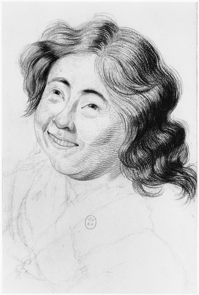 馬鹿、サルペトリエ亡命の狂人学に関するジャンエティエンヌドミニクエスクイロール（1772-1840）の未発表の論文のイラスト、1818年頃 作： Georges Francois Gabriel