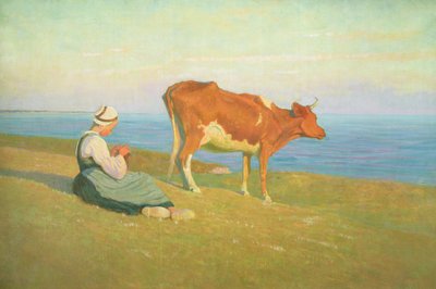 夕方、ブルターニュ 作： Georges Gascoyne