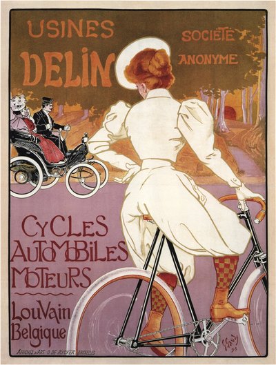 Delin Cycles Automobiles Moteurs、1898 作： Georges Gaudy