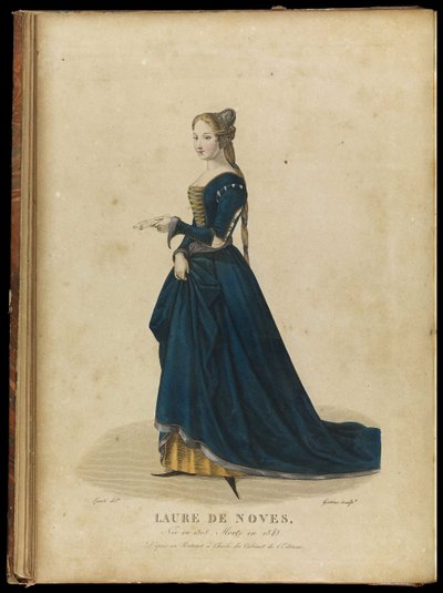 ローラデノベス1310-1348、18世紀後半。 作： Georges Jacques Gatine