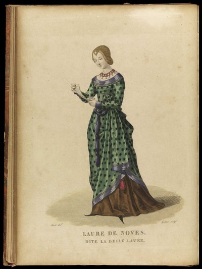 ローラデノベス1310-1348、18世紀後半。 作： Georges Jacques Gatine