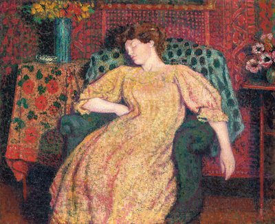 眠り、またはラ・シエステ、1906年頃 作： Georges Lemmen