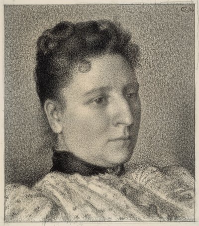 Portrait of Anna Boch 作： Georges Lemmen