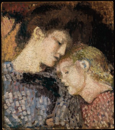 女性と子供 作： Georges Lemmen