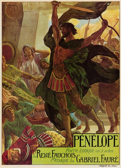 ガブリエル・フォーレのオペラ 作： Georges Marie Rochegrosse