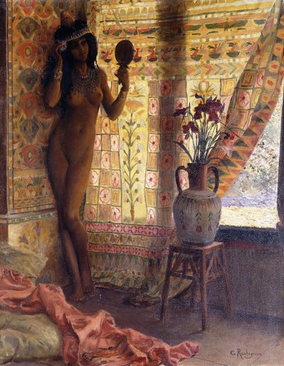 鏡;鏡、 作： Georges Marie Rochegrosse