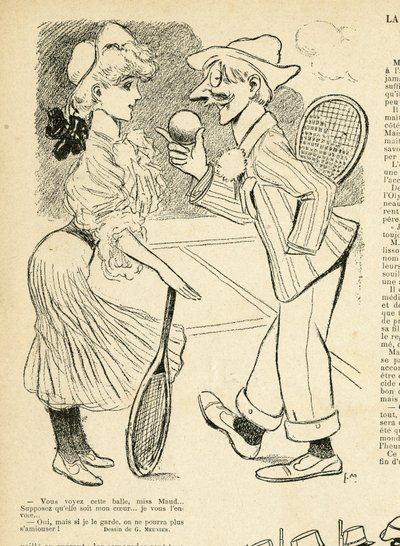 ジョルジュ・ムニエ（1869-1934）が「Le Rire」に描いたイラスト 作： Georges Meunier