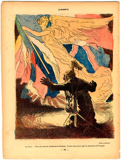 La Baionnette, Satirical in Colours 作： Georges Meunier