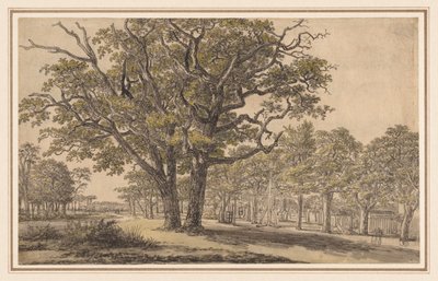 風景、1800 年代前半。 作： Georges Michel