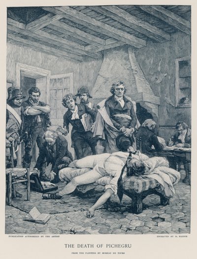 ピケグルの死 作： Georges Moreau de Tours
