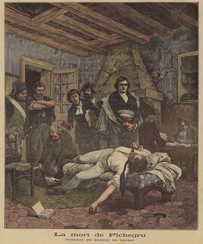 ピケグルの死 作： Georges Moreau de Tours