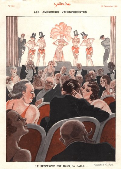 O show no corredor, ilustração de 