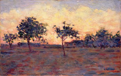 日没 作： Georges Pierre Seurat