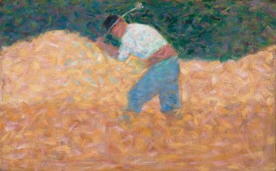ストーンブレイカー、c。 1882年。 作： Georges Pierre Seurat