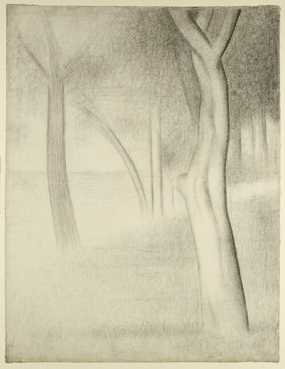 木 作： Georges Pierre Seurat