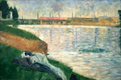 芝生の上の服1883年の芝生の上の服 作： Georges Pierre Seurat