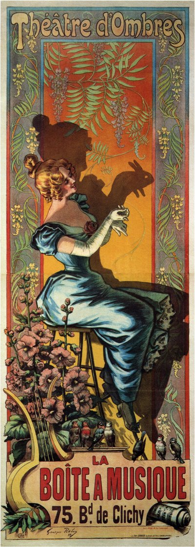 オルゴール、1898 作： Georges Redon