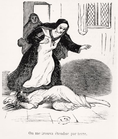 倒れているところを発見された[ar terr 作： Georges Rouget
