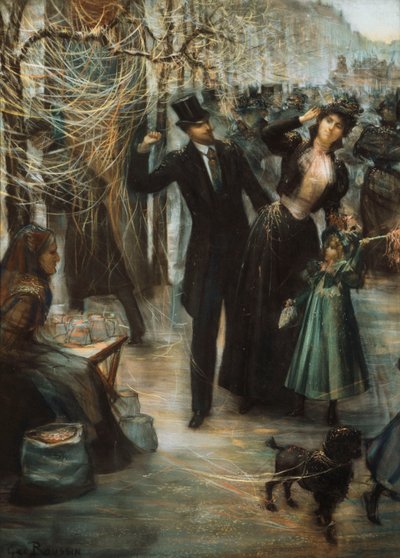 お祭り 作： Georges Roussin