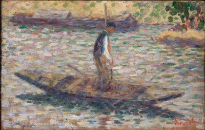 漁師 作： Georges Seurat