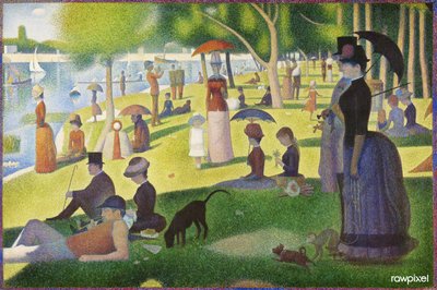 フランス語：Un dimanche après-midi à l