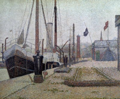 ラマリア &39;オンフルール 作： Georges Seurat
