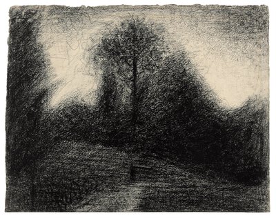 風景 作： Georges Seurat