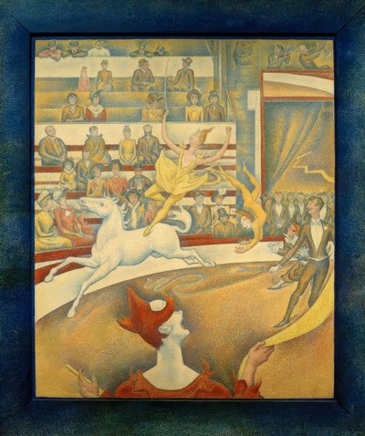 Le Cirque（サーカス） 作： Georges Seurat