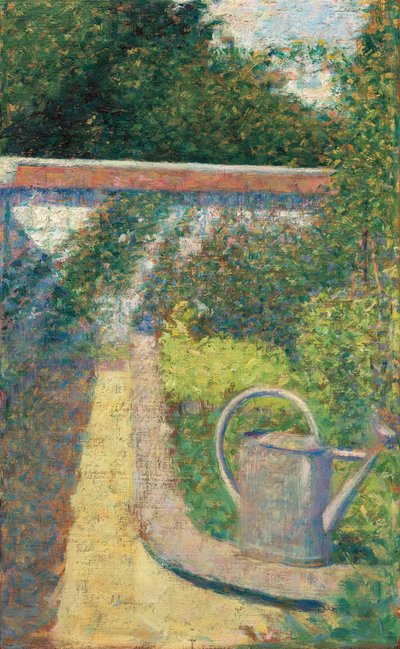 じょうろ - Le Raincy の庭 作： Georges Seurat
