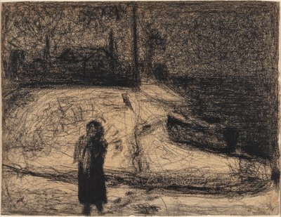 ゾーン（城壁の外） 作： Georges Seurat