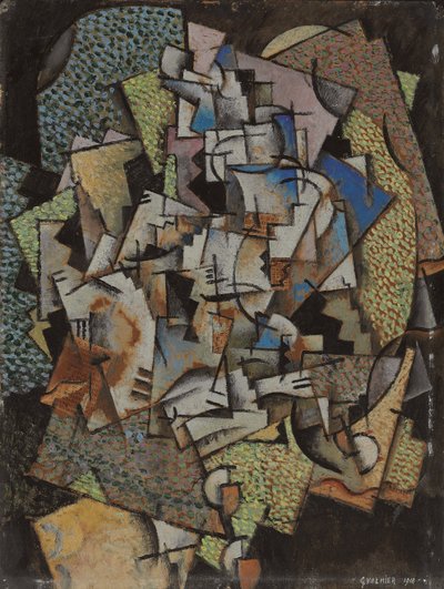 構成、1918 作： Georges Valmier
