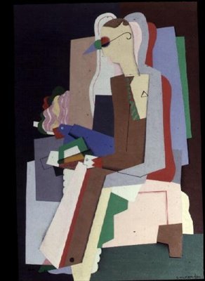 読書する若者 作： Georges Valmier
