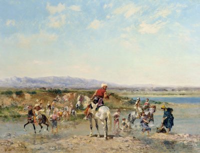 オアシスでのアラブ人 作： Georges Washington