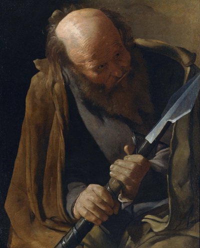使徒聖トマス 作： Georges de La Tour
