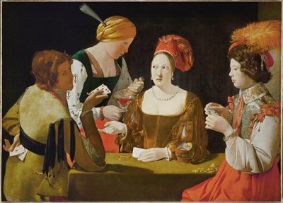 ダイヤのエースを持つチート... 作： Georges de La Tour