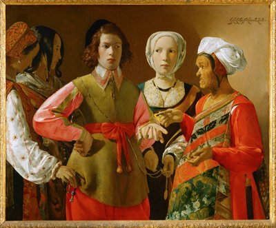 テラー 作： Georges de la Tour