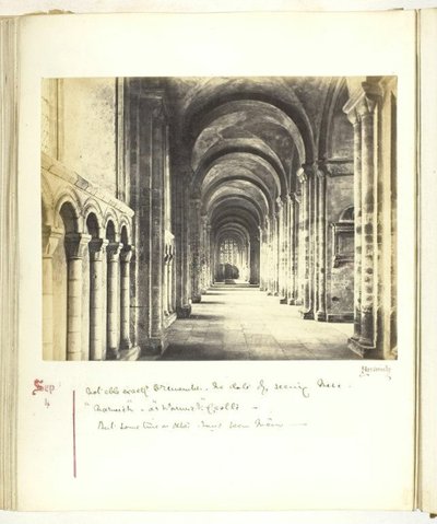 無題[回廊]、1868年。 作： Georgina Cowper