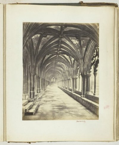 無題[回廊]、1868年。 作： Georgina Cowper