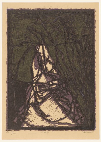 Lena (オブジェクトの元のタイトル) 作： Ger Ladage (signed by artist)