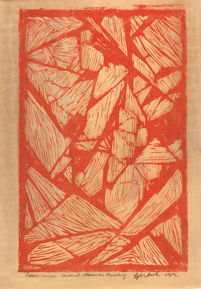 タイトルなし 作： Ger Ladage (signed by artist)